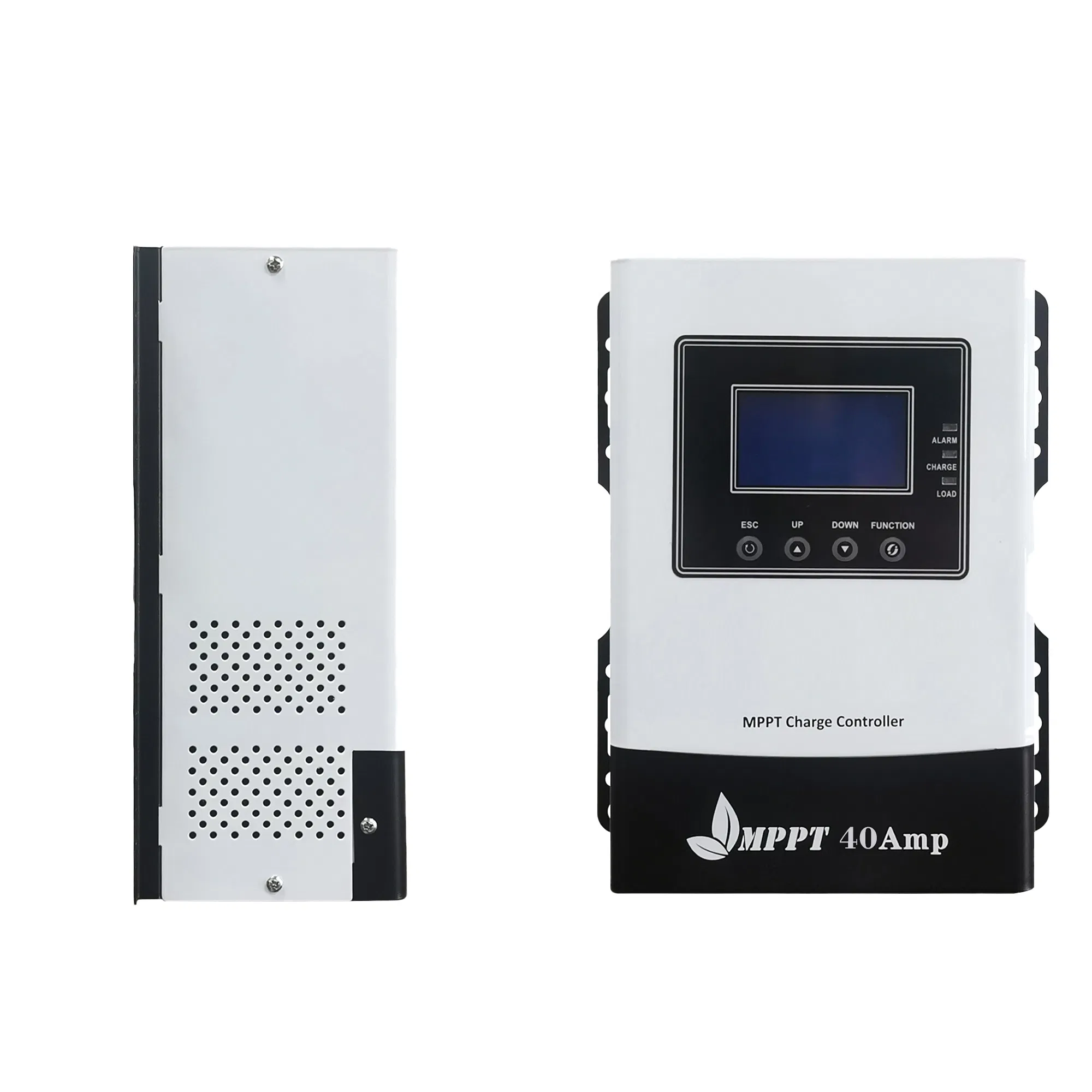 Custom 40A 12V/24V MPPT Solar Power Charger Controller with LCD Backlight Display