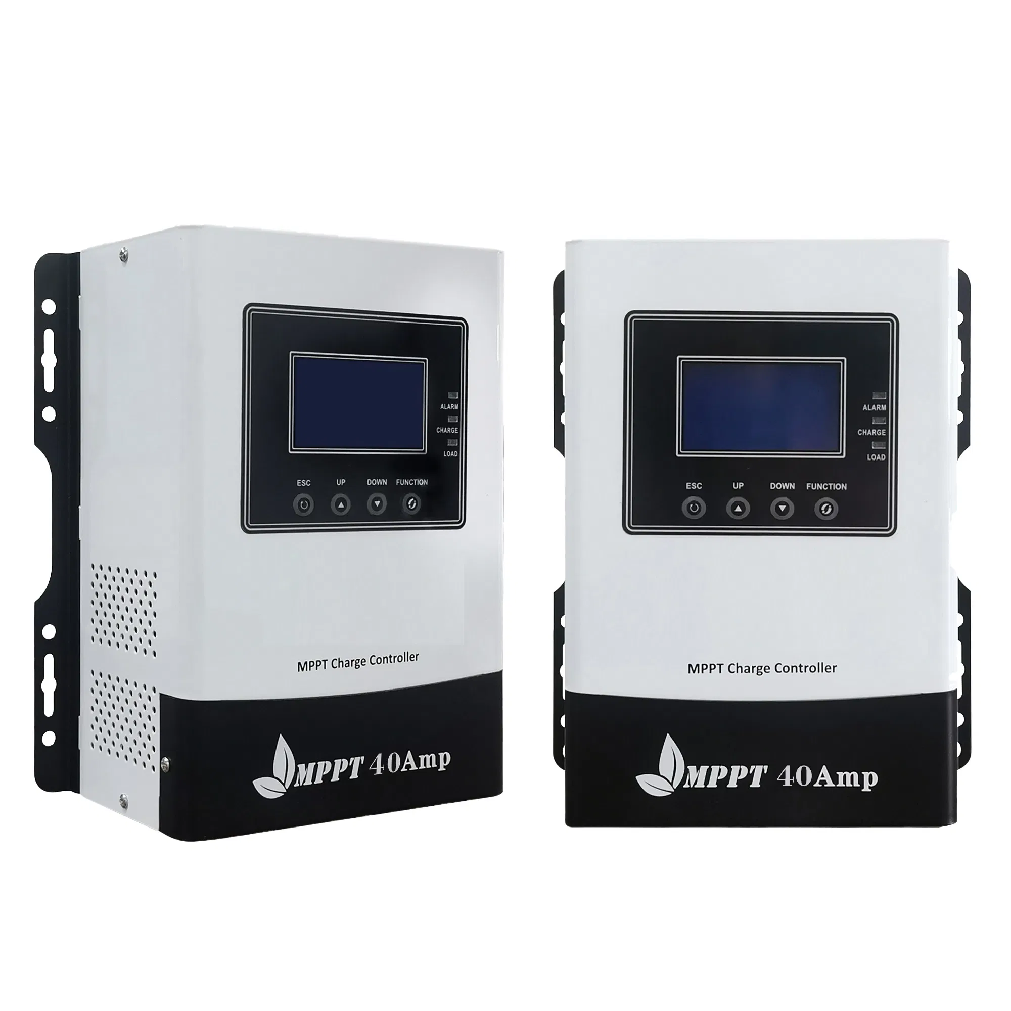 Custom 40A 12V/24V MPPT Solar Power Charger Controller with LCD Backlight Display