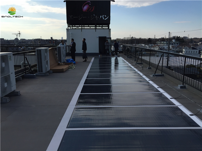 240W Thin-Film BIPV (Building Integrated PhotoVoltaic) Modules (FLEX-03M-240W)