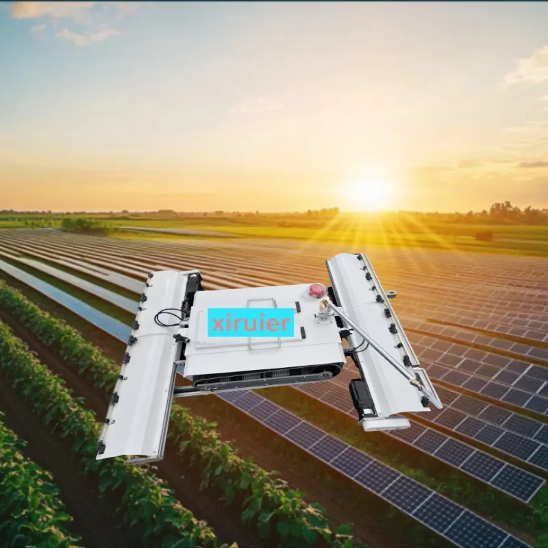 Advanced Solar Panel Cleaning Robot