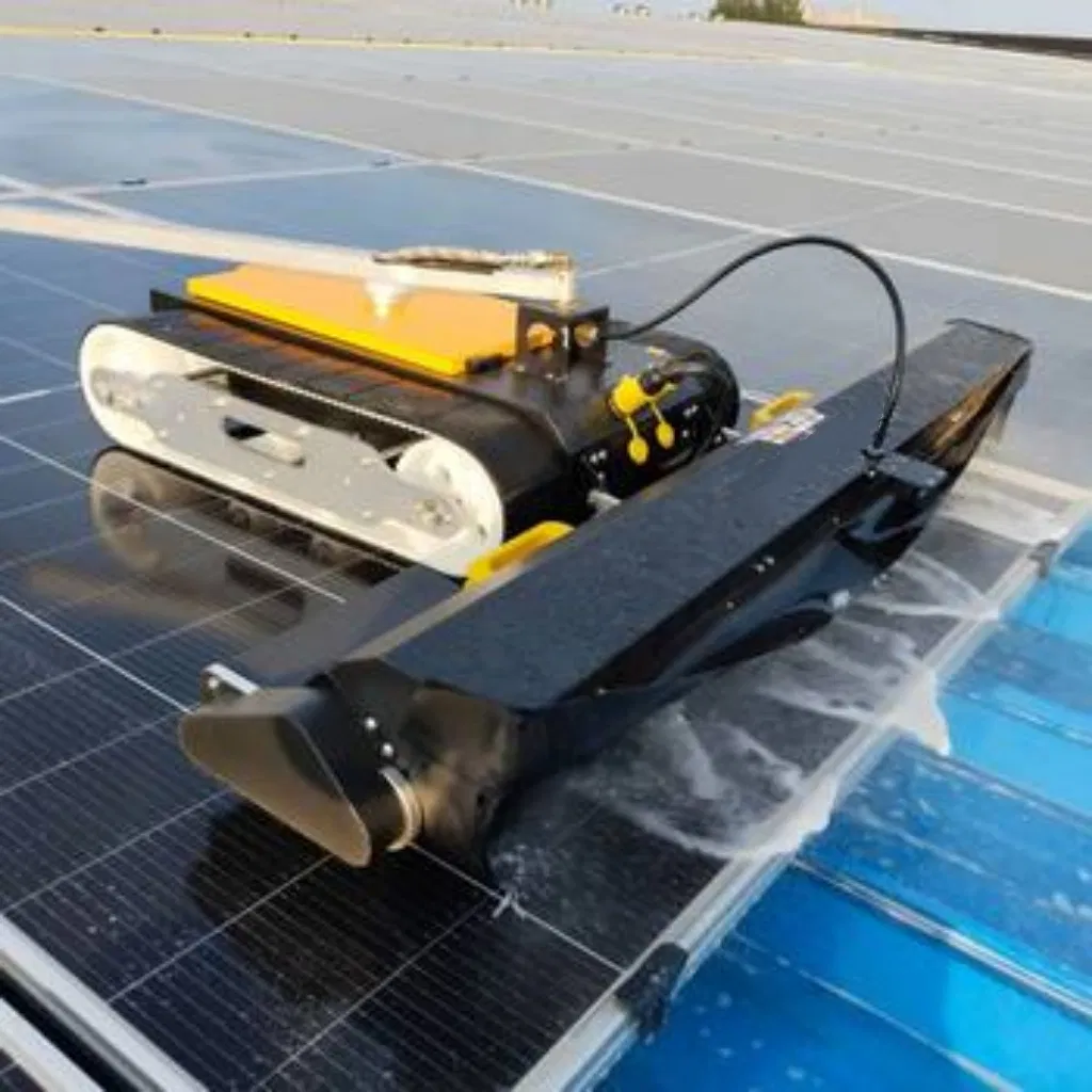 Mk-Ly-03 Photovoltaic Panel Cleaning Robot Solar Panel Assembly Cleaning Equipment Can Be Customized National Case