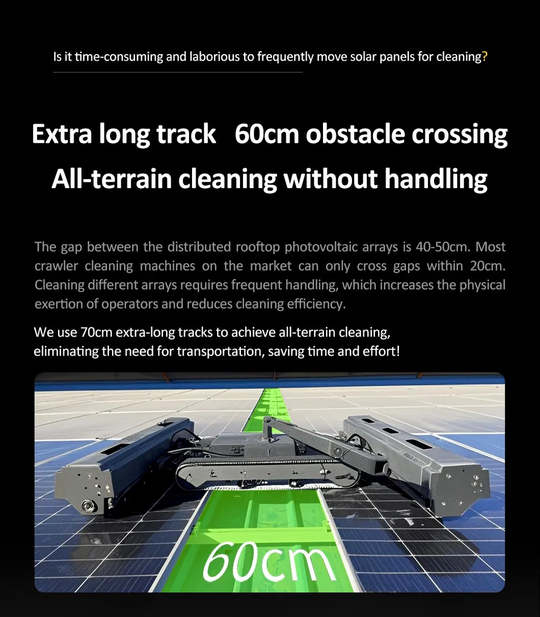 Photovoltaic cleaning robot 7