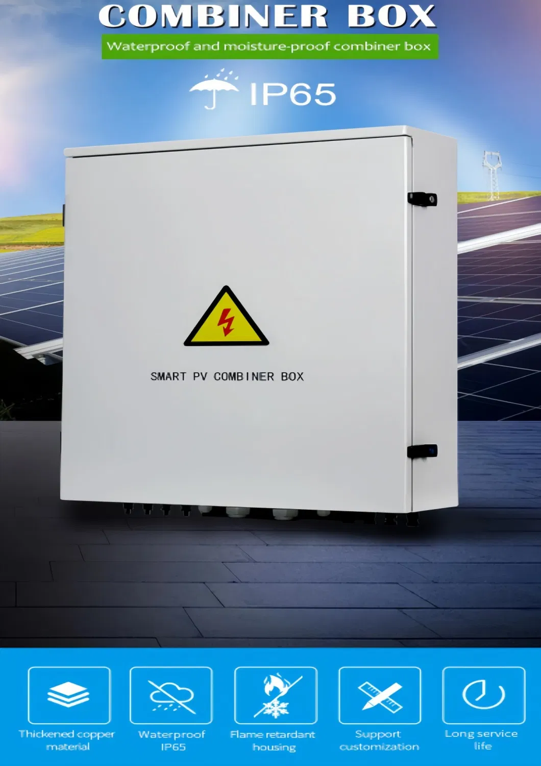 Solar Combiner Box Detail