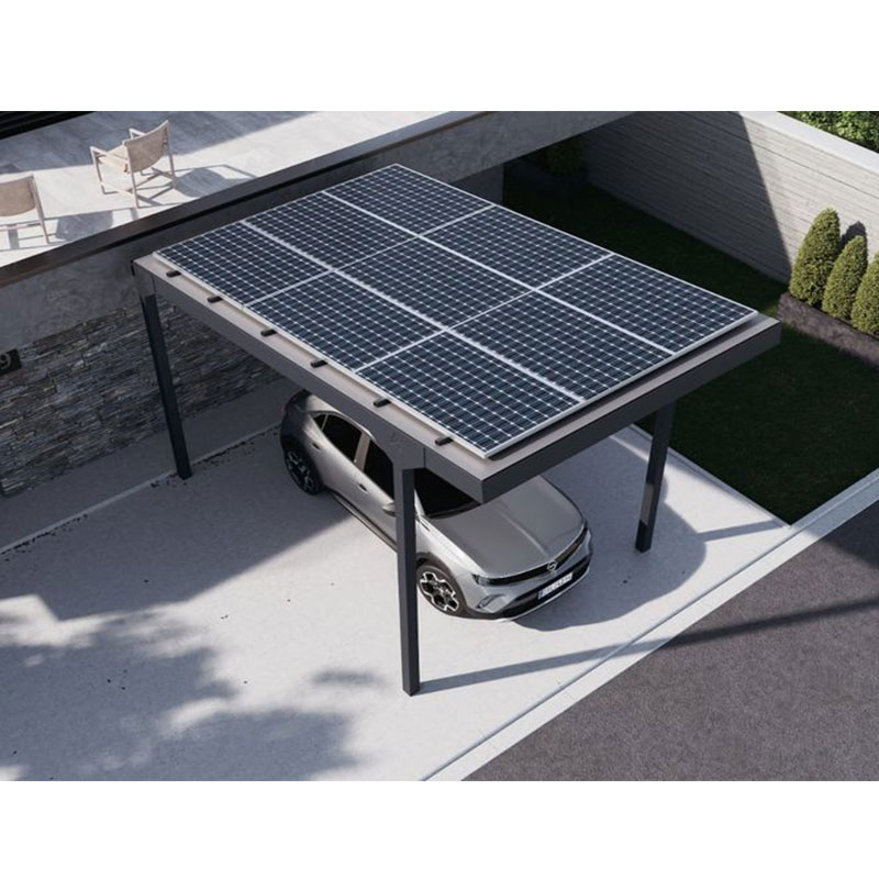 High Quality Waterproof 6005 Aluminum Solar Carport Structures