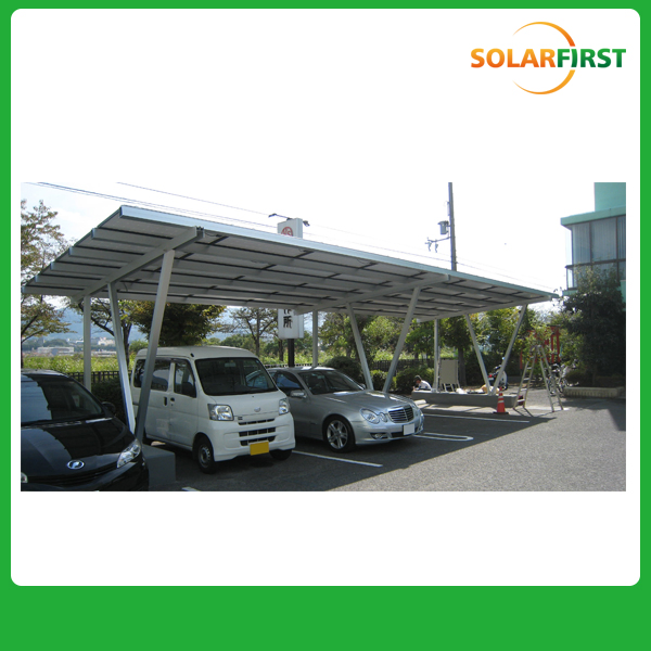 All Aluminum System Solar Carport Mounting Structure