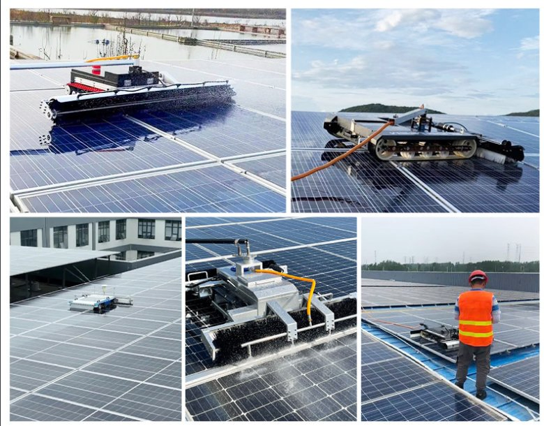 Photovoltaic Panels Solar Panel Cleaning Robot