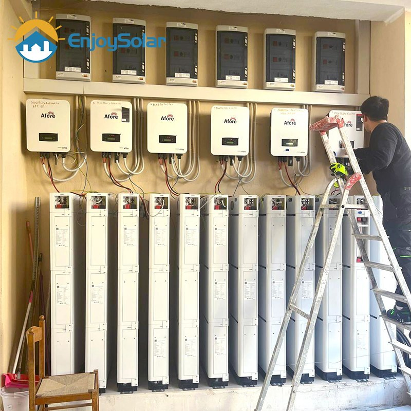 Enjoy Solar Three Phase PV String 30kw/40kw/50kw/60kw Solar Energy Inverter for Commercial and Industrial on Grid Solar Energy System