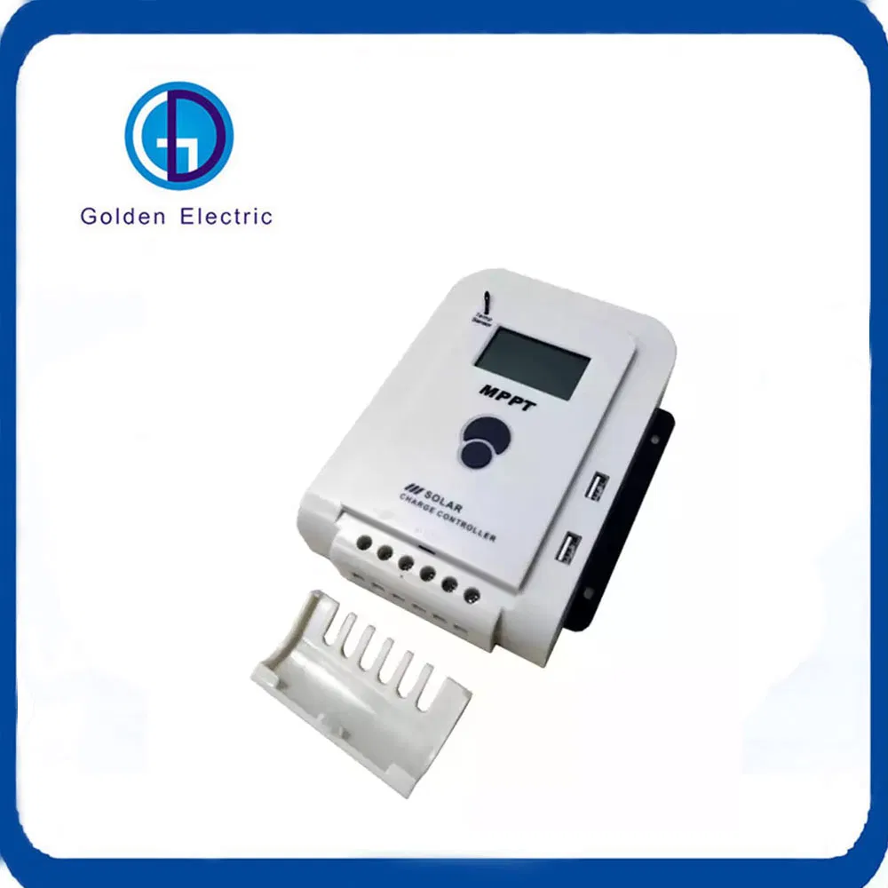 MPPT Solar Charge Controller 12V 24V 48V Auto 10A 20A 30A 40A 50A 60A Solar PV Charger Regulator with LCD USB