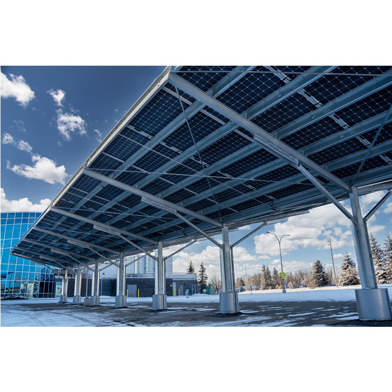 High Quality Waterproof 6005 Aluminum Solar Carport Structures