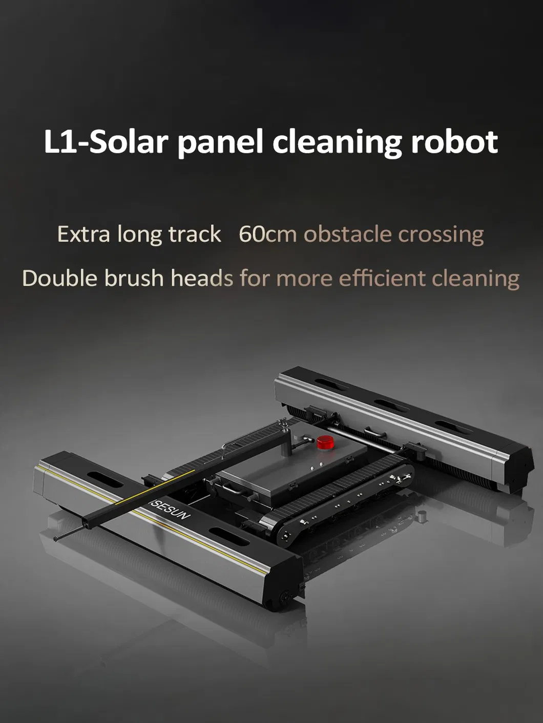Photovoltaic cleaning robot 1