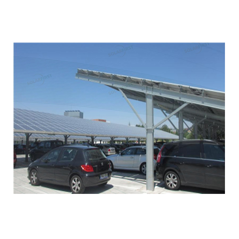 All Aluminum System Solar Carport Mounting Structure