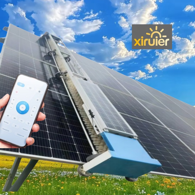 Factory Direct Sales Solar Panel Cleaning Robot for Improving Photovoltaic Efficiency