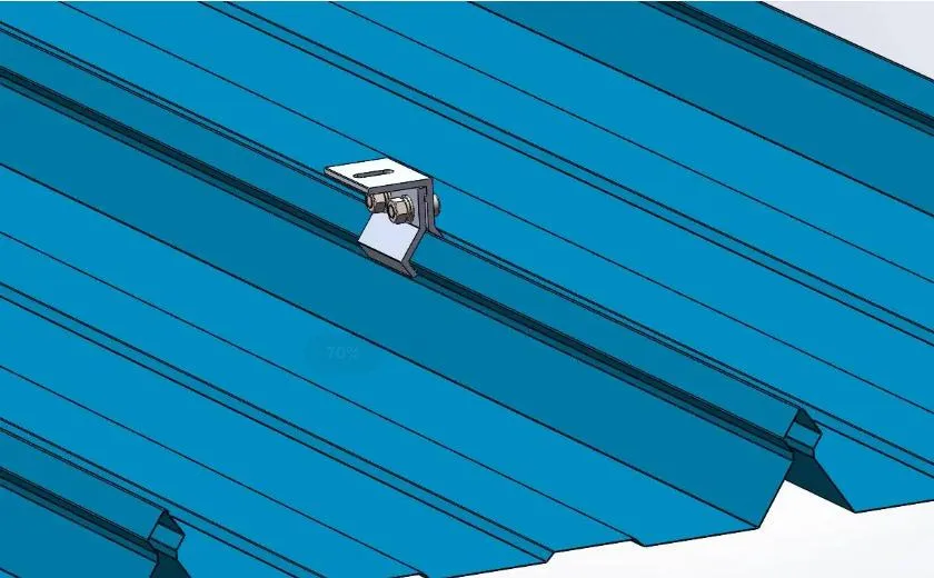 Solar Carport Mounting Step 1