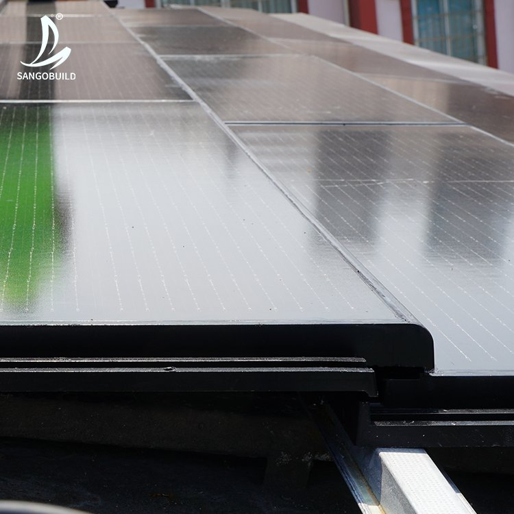 Sustainable Integrated BIPV Roofing Tiles Solar Tiles for Residential Villa Roof