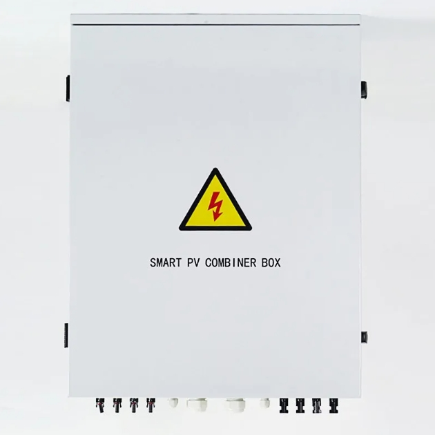 Customizable 6-Way, 8-Way, 10 Way, and 12 Way Metal Solar Photovoltaic Combiner Box