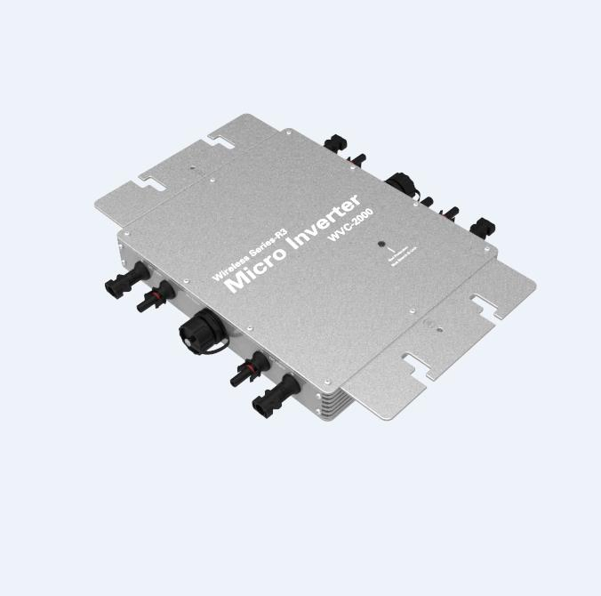 IP65 Waterproof Solar Grid Tie Micro Inverter Wvc 2000W 2400W 2800W Wireless Communication Monitoring System