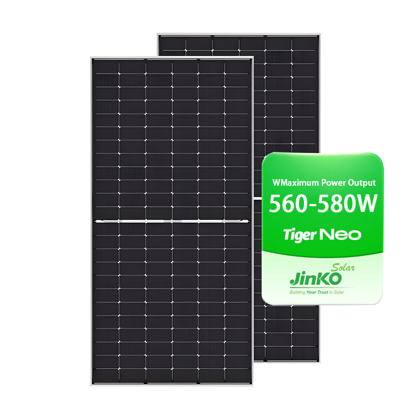 72hl4-Bdv Jinko Dual Glass Bifacial Module Solar Panel 560 570 580 590 Watt Jinko Solar Panel N Type 72hl4-Bdv 570W 575W 580W 585W
