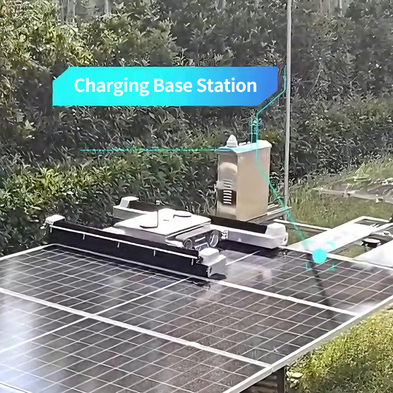 Automatic Solar Panel Cleaning Robot for Photovoltaic Power Station Photovoltaic Panel Dust Removal Equipment