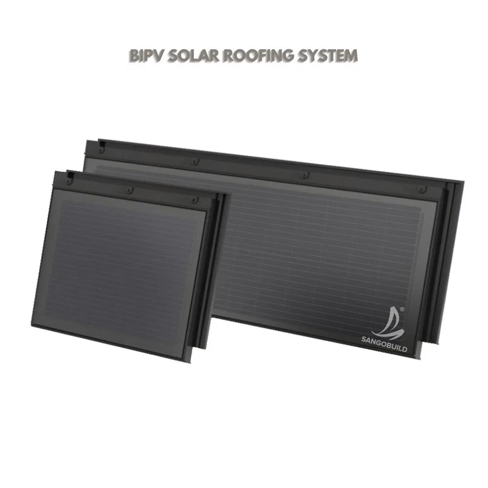 Scotland BIPV Integrated Photovoltaic Technology and Green Energy Building Material Solar Shingle Panel Roof Tiles Roofing Sheet