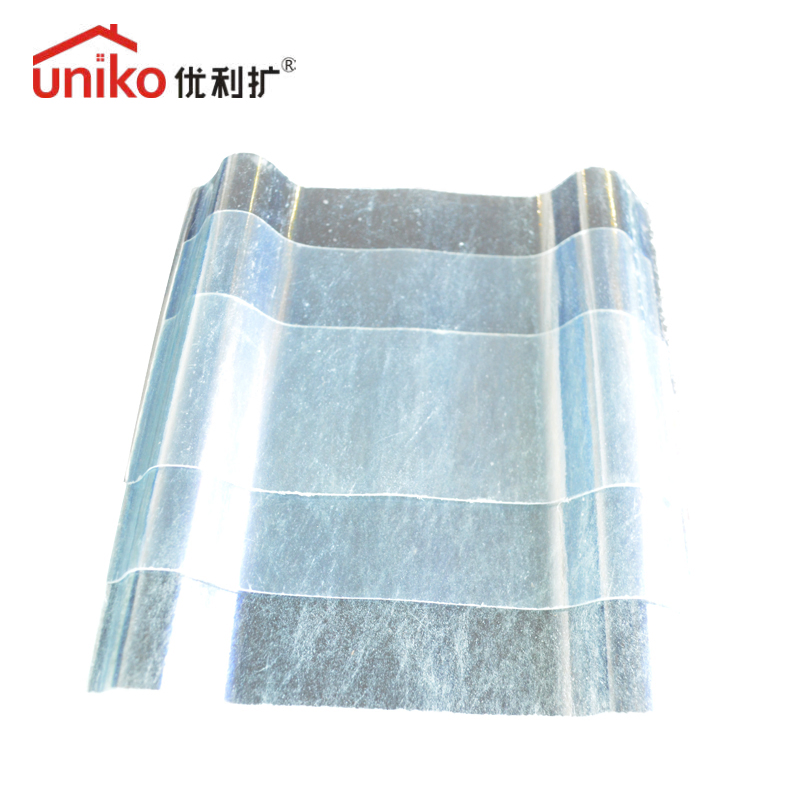 Flexible Corrugated or Flat Clear Translucent Fiberglass FRP GRP Sunlight Roofing Sheets