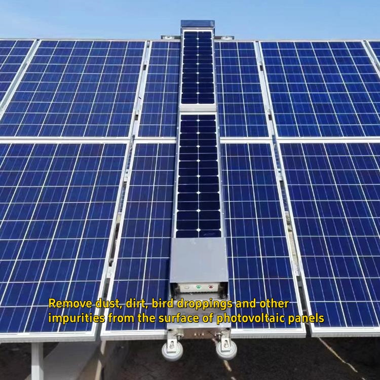 Factory Direct High Efficiency Solar Cleaning Robot Photovoltaic Panel Cleaning Robot