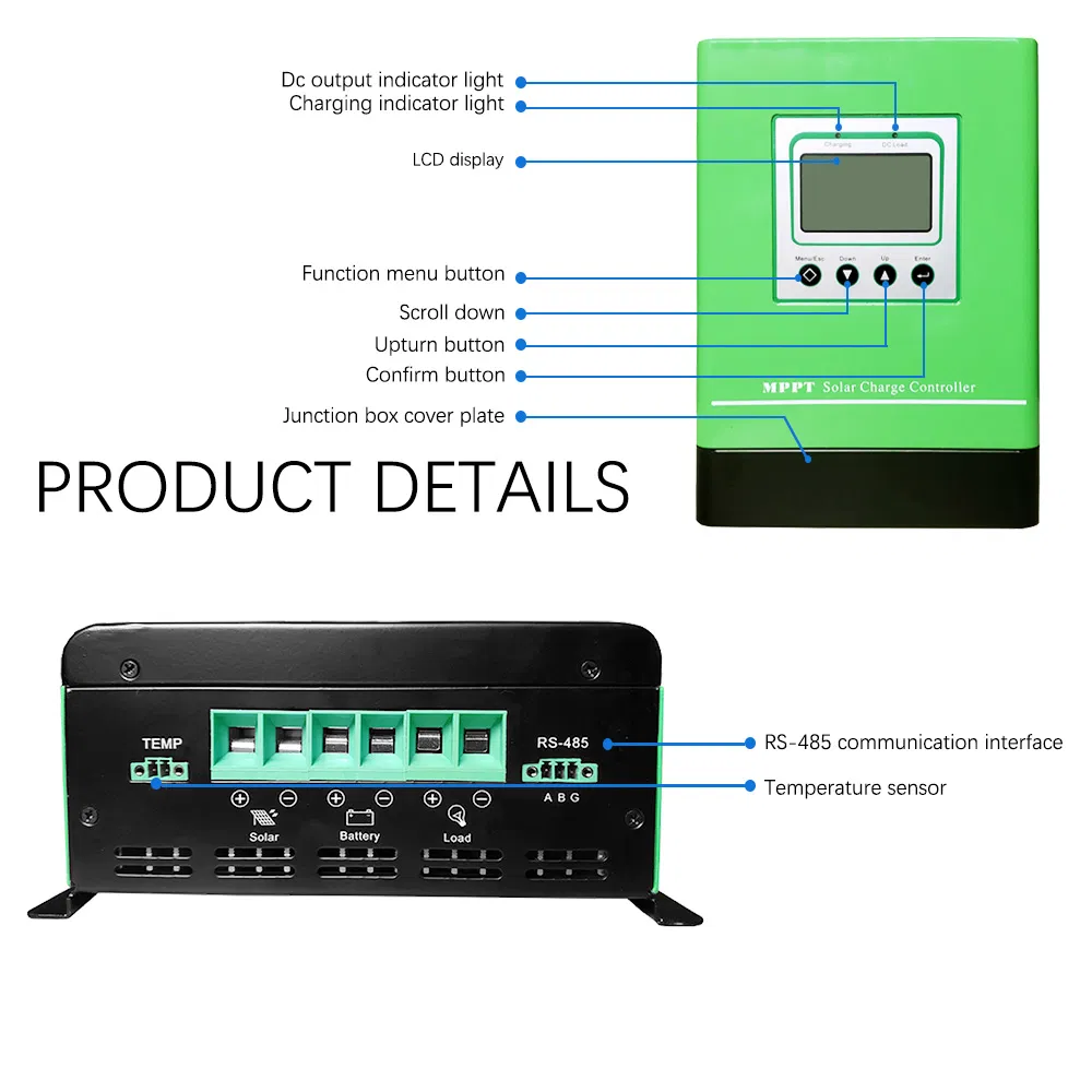 MPPT Solar Charge Controller View 3