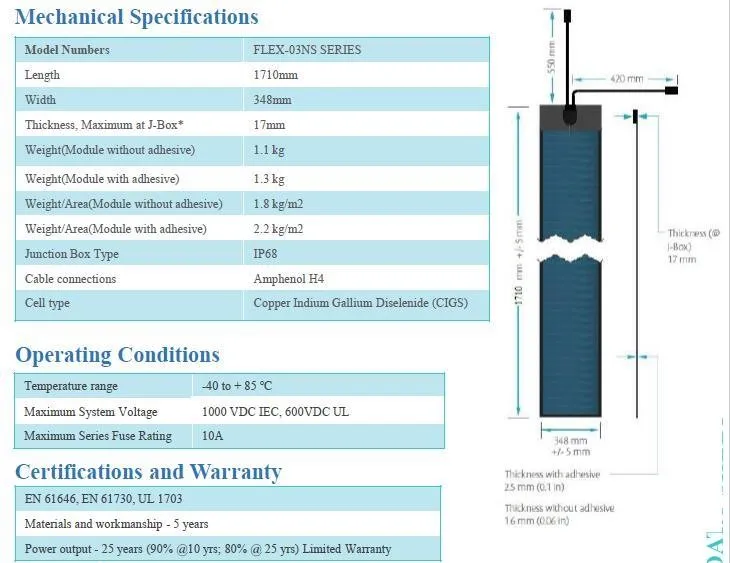 Flexible Solar Sheet 2