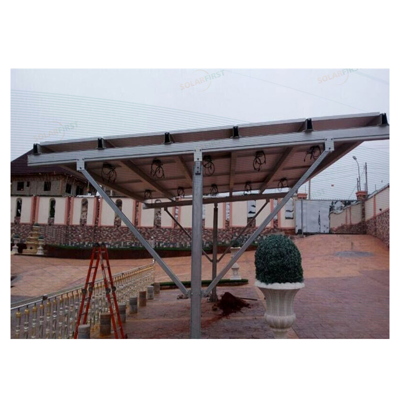 All Aluminum System Solar Carport Mounting Structure