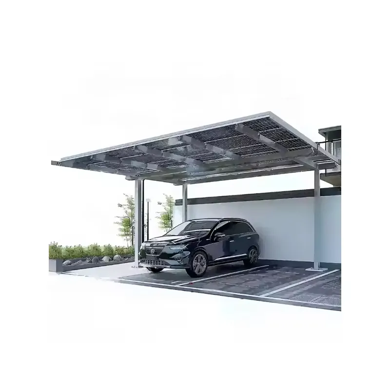 Weatherproof Solar Carport Design