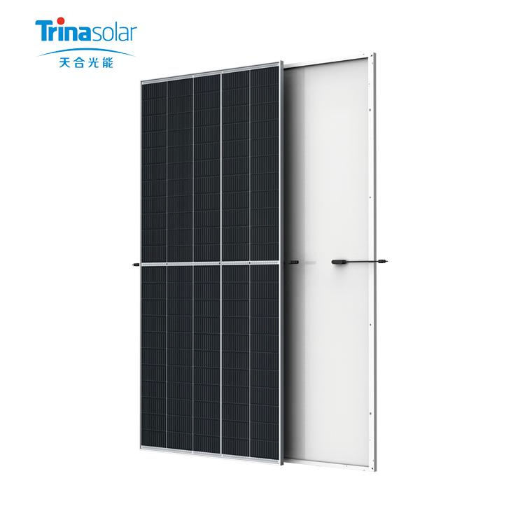 Trina Solar Panels Vertex N Bifacial Dual Glass Tsm-Neg19RC. 20 N-Type Photovoltaic Panel 585W 590W 595W 600W 605W 610W Module