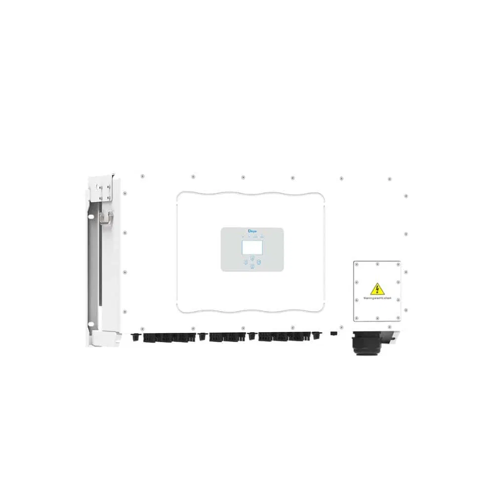 The Deye Sun-120/125/130/135/136K-G01p3-EU-Am8 Three Phase String Inverter 3-Phase Input Voltages From 200V to 1000V in Stock