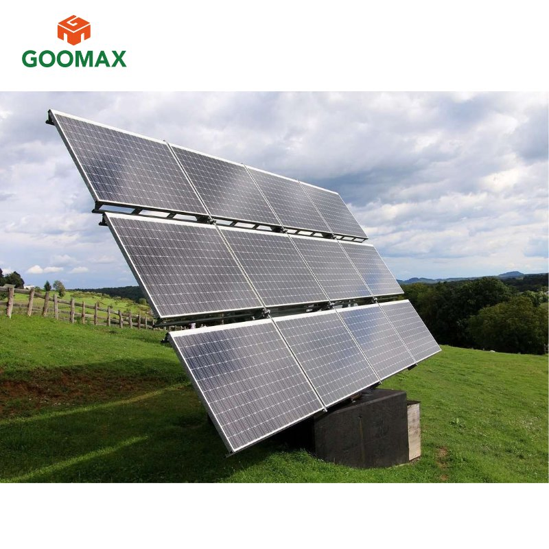 Goomax Innovative Ground Mounted Solar Tracking System for Enhanced Energy Capture
