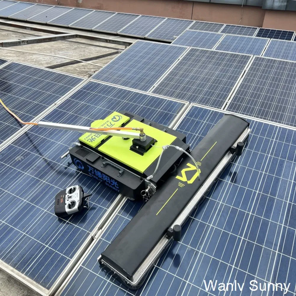 Anti-Dropping Solar Panel Cleaning Equipment Photovoltaic Robot Cleaner Dedicated to PV Plants