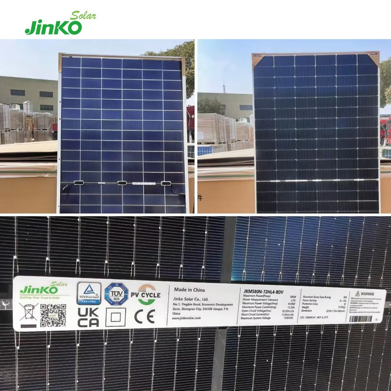Jingkon Type 600W 625W 650W Monocrystalline Solar Module