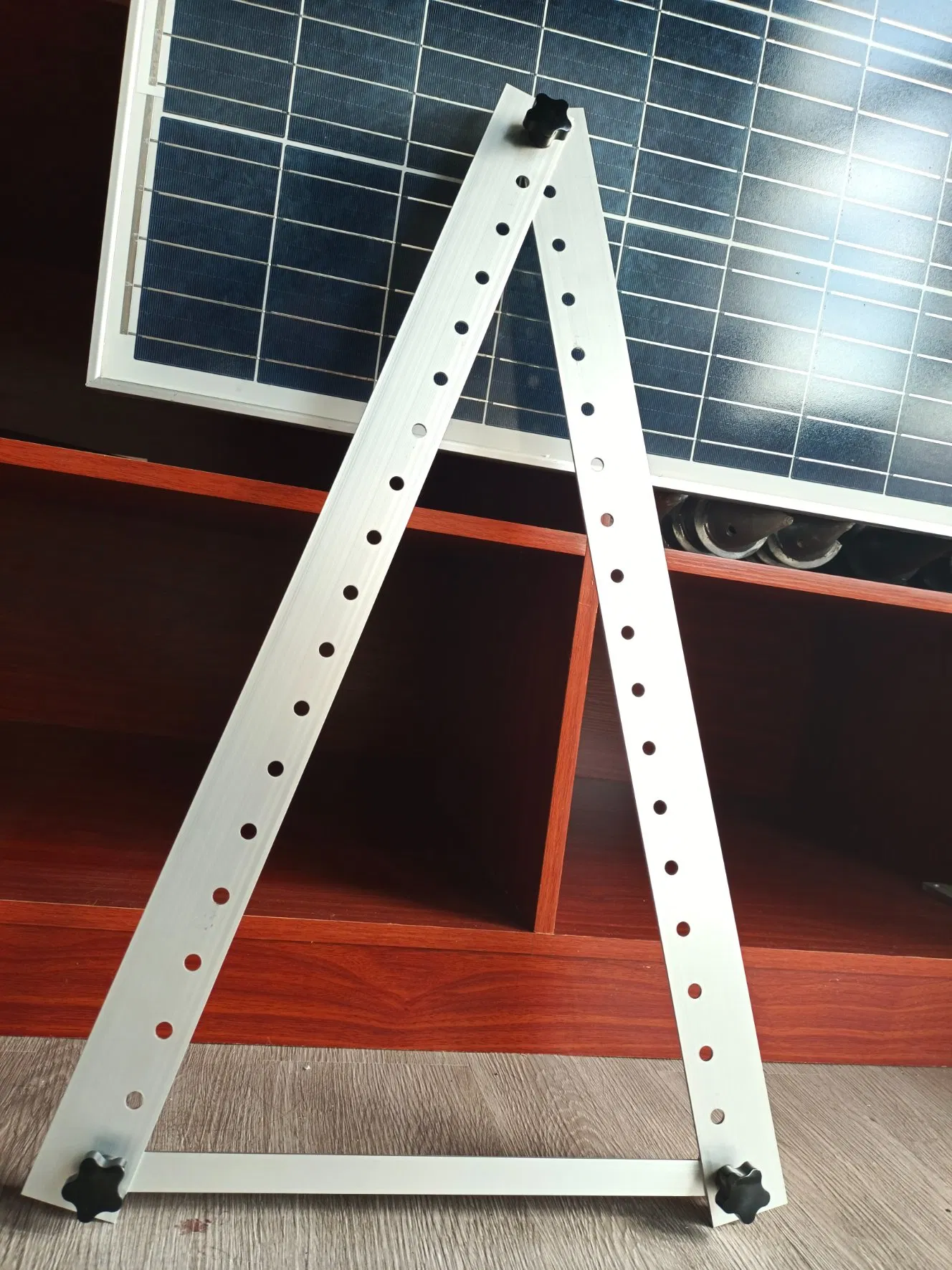 Adjustable 28 Inch Tilt Mounting for Balcony, Wall Mount, Aluminum Bracket Solar Panel Mounting Brackets