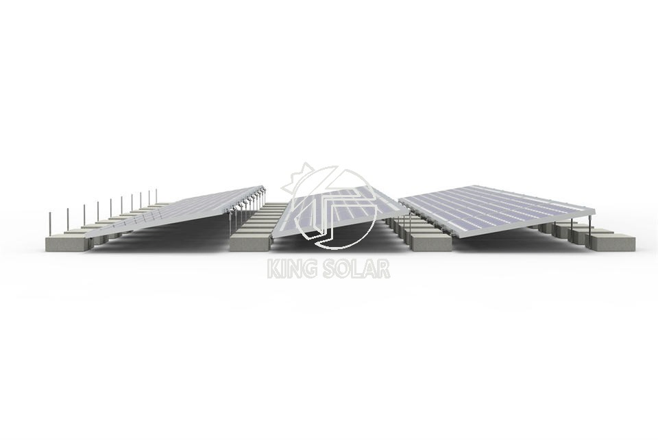 Stable Rcc Ballast Solar Mount for Flat Roof Solar Installations