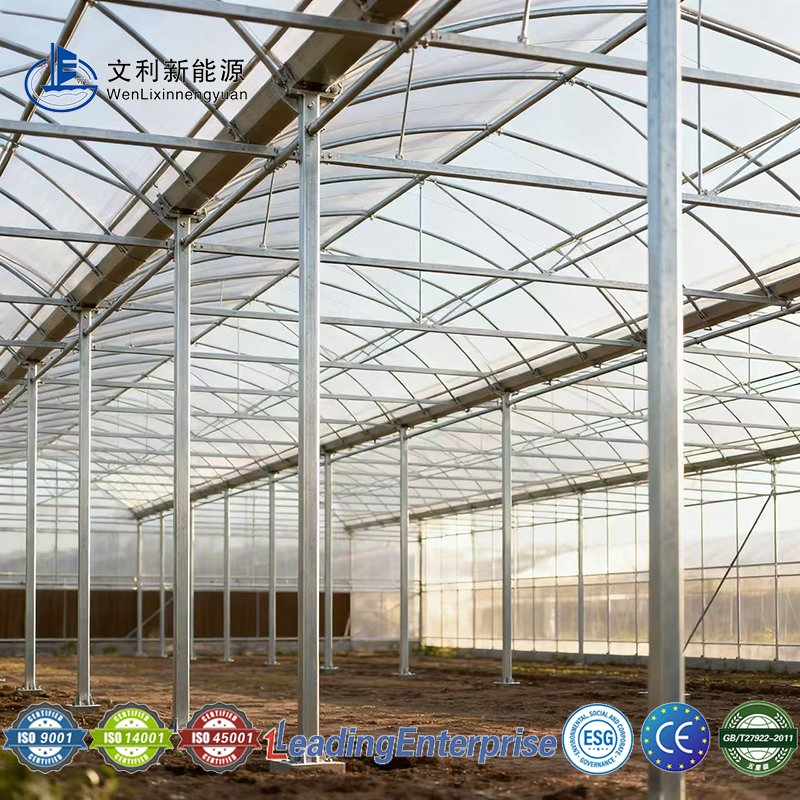 Durable Greenhouse Photovoltaic Bracket for Solar Panel Installation