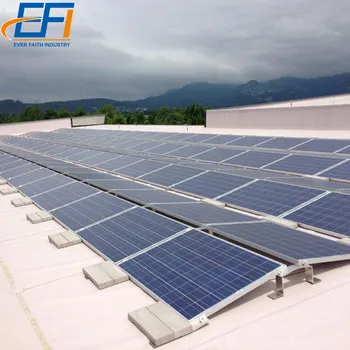 Support Solar Flat Roof Solar Ballast Roof Mount Kits Solar PV