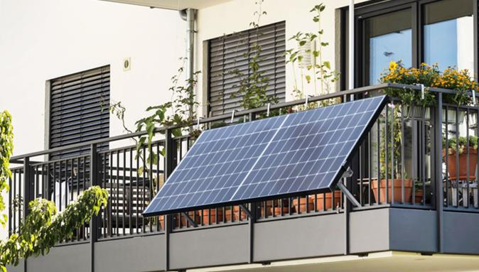 Wholesale Photovoltaic Balcony Solar Panel System Balcony Flat Roof Solar Panel Mount