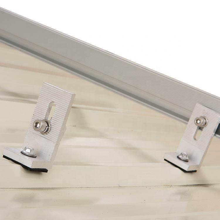 Factory Price Solar Panel Mounting Accessories Metal Solar Mounting Aluminum L Feet for Tin Roof
