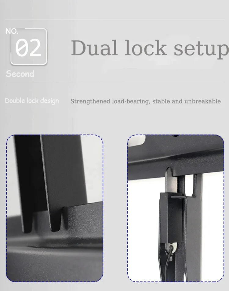 Flat Fixed Tilt Stand Bracket