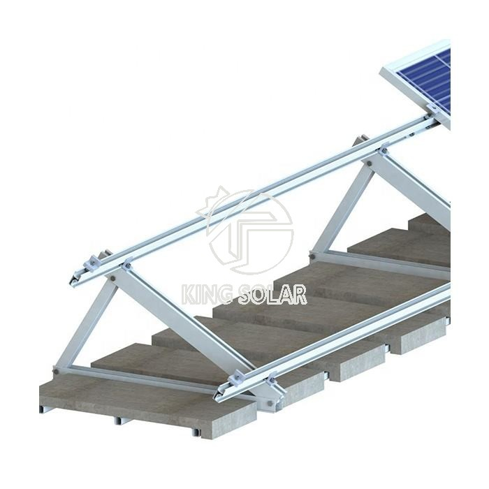 Heavy-Duty Ballast Rcc Solar Mount for Flat Roof Installations