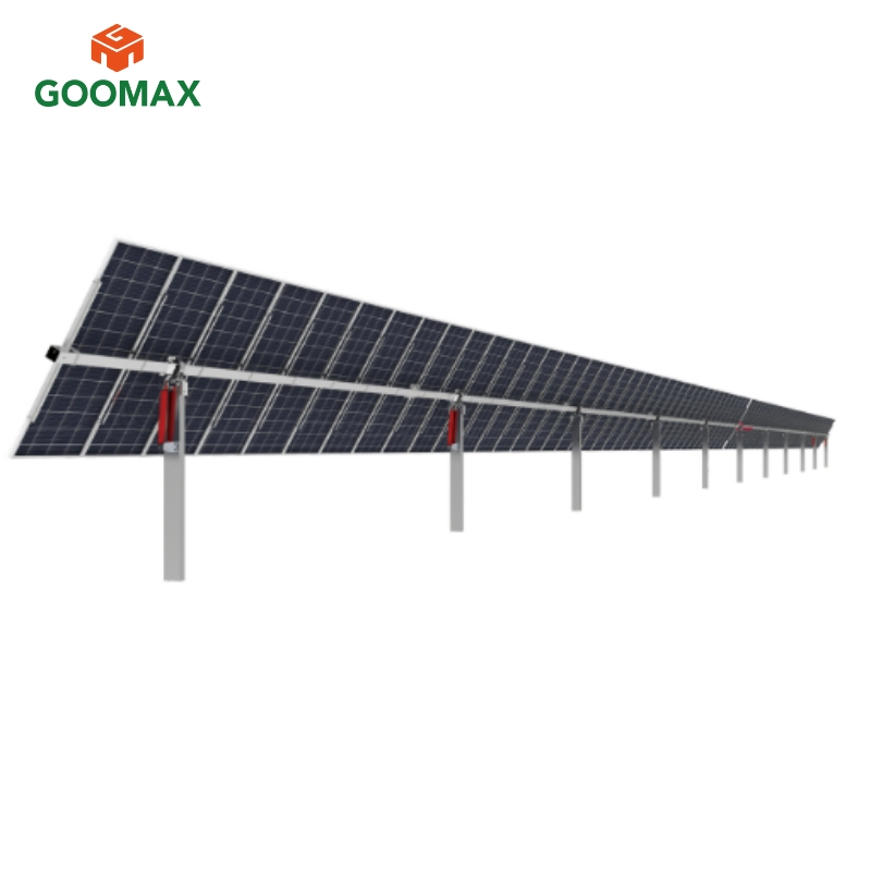 Goomax Solar Panel PV Tracking System Strong Ground Mounting Photovoltaic Panel for Stability