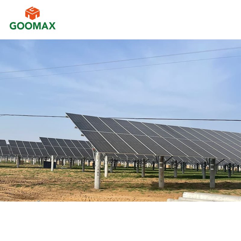 Goomax Complete Solar Tracking Solutions with Secure Ground Mounting Options for Stability