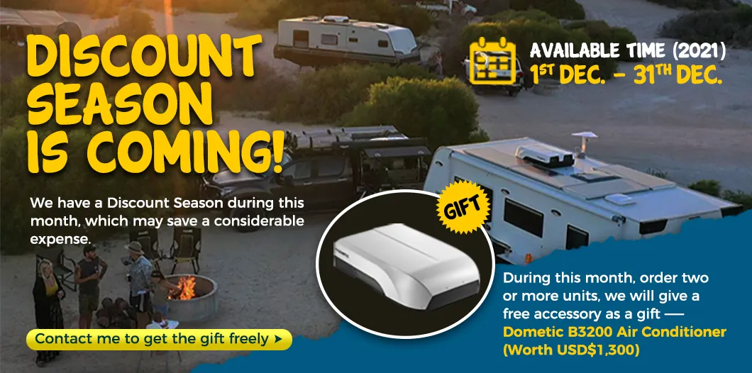 Toy Hauler Travel Trailer Caravan