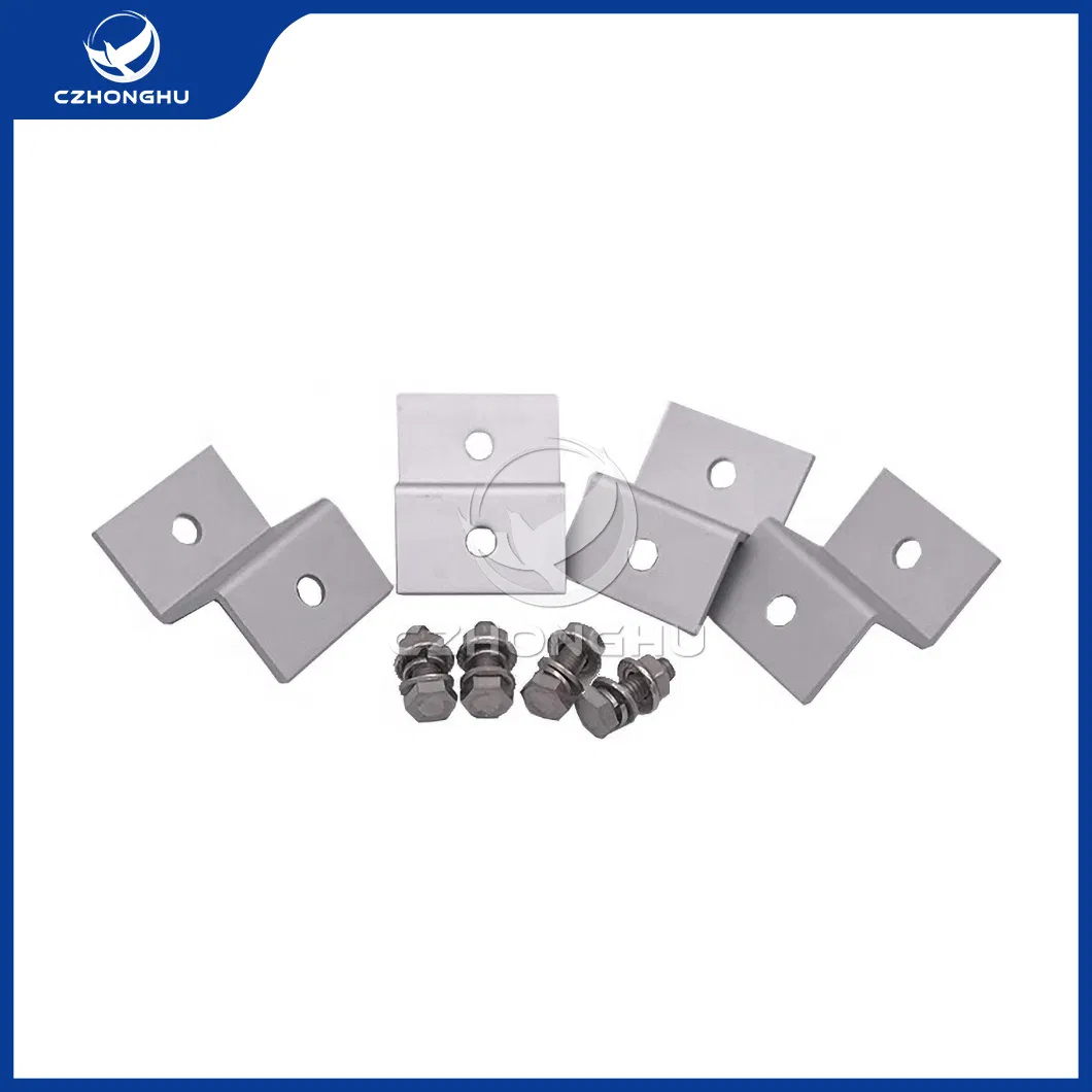 Czhonghu Solar Aluminum Bracket China Wholesaler Vertical Mounting Photovoltaic Bracket for Solar Panels Roof