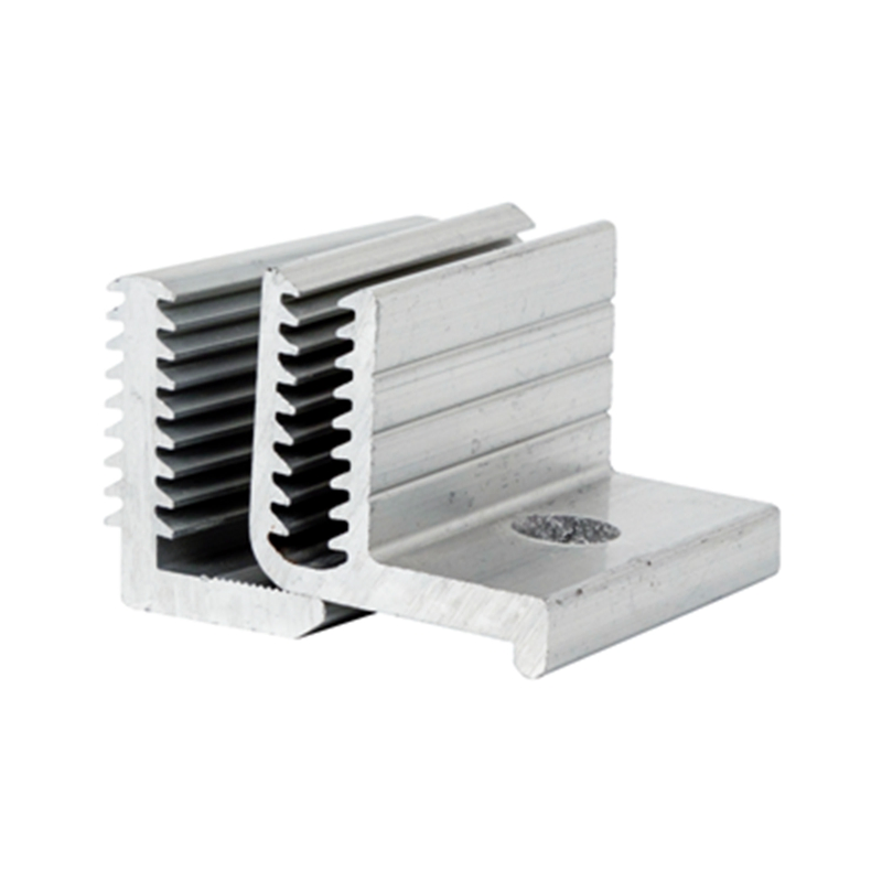 Aluminum 6005 T5 Solid L Foot For Metal Roof Solar Mounts