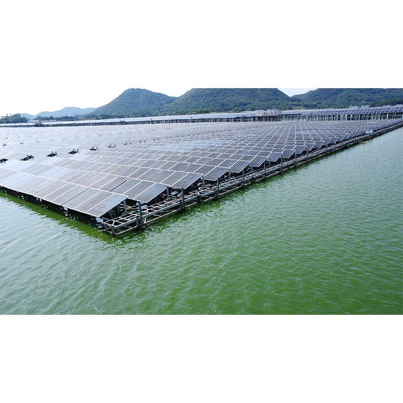 Solar Floating Kits High Power Rate HDPE Floaters Waterarea Offshore Pool Pond Lake Lagoon Easy Installation Floating Mounting