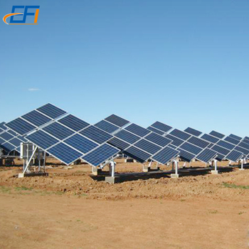 Solar Ground Foundation Brackets System Tracking Solar Bracket Mounting