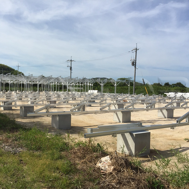 Agricultural Solar Bracket Greenhouse System Easy Install Environ Mentally Friendly